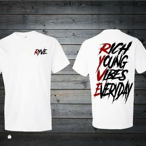 White Rich Young Vibes Everyday T